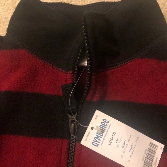 Boys Gymboree 1/4 zip sweater. Size L(10-12) NWT - Picture 2 of 2